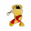 Bamse med hjerte 12 cm med oppheng thumbnail