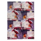 Julemerkelapper selvklebende 8 pk Fugl thumbnail