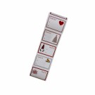 Julemerkelapper selvklebende 25 pk. thumbnail