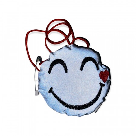 Reflex Smily 7 cm med hjerte