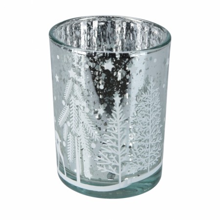 Telys-glass med mønster