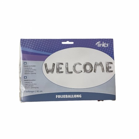 Folieballong welcome Tinka