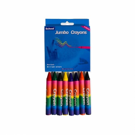 Fargestifter jumbo 8 pk.