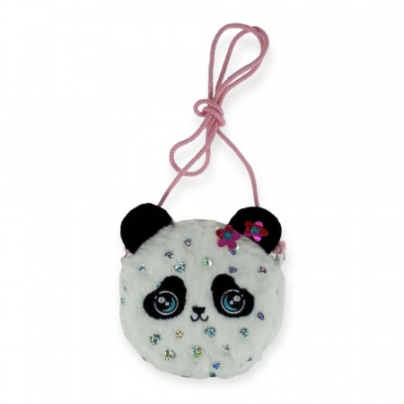 Skulderveske Panda hvit Tinka
