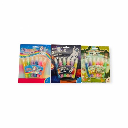 Glitterlim- penn 6 pk.