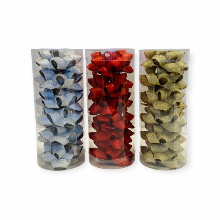 Rosetter 6 pk. Glitter