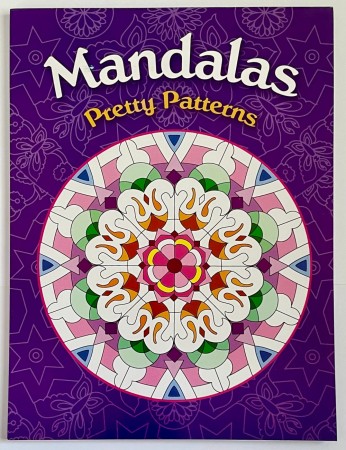 Fargeleggingsbok Mandala Pretty patterns