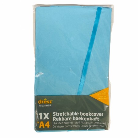 Bokbind elastisk lys blå