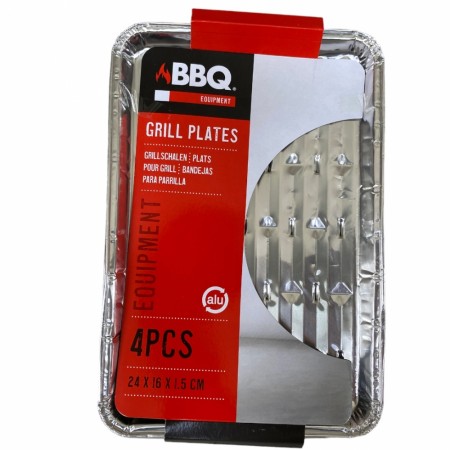 Aluminiumsformer 4 pk. for grilling