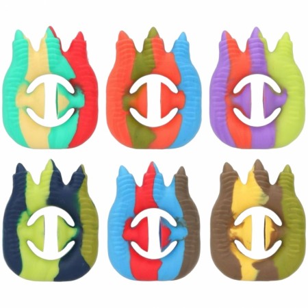 Dinosaurfot klemmeleke Pote Fidget Dino World