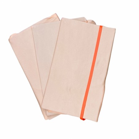 Bokbind elastisk 3pk - peach