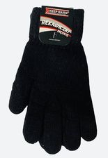Fingervanter Ull Herre sorte